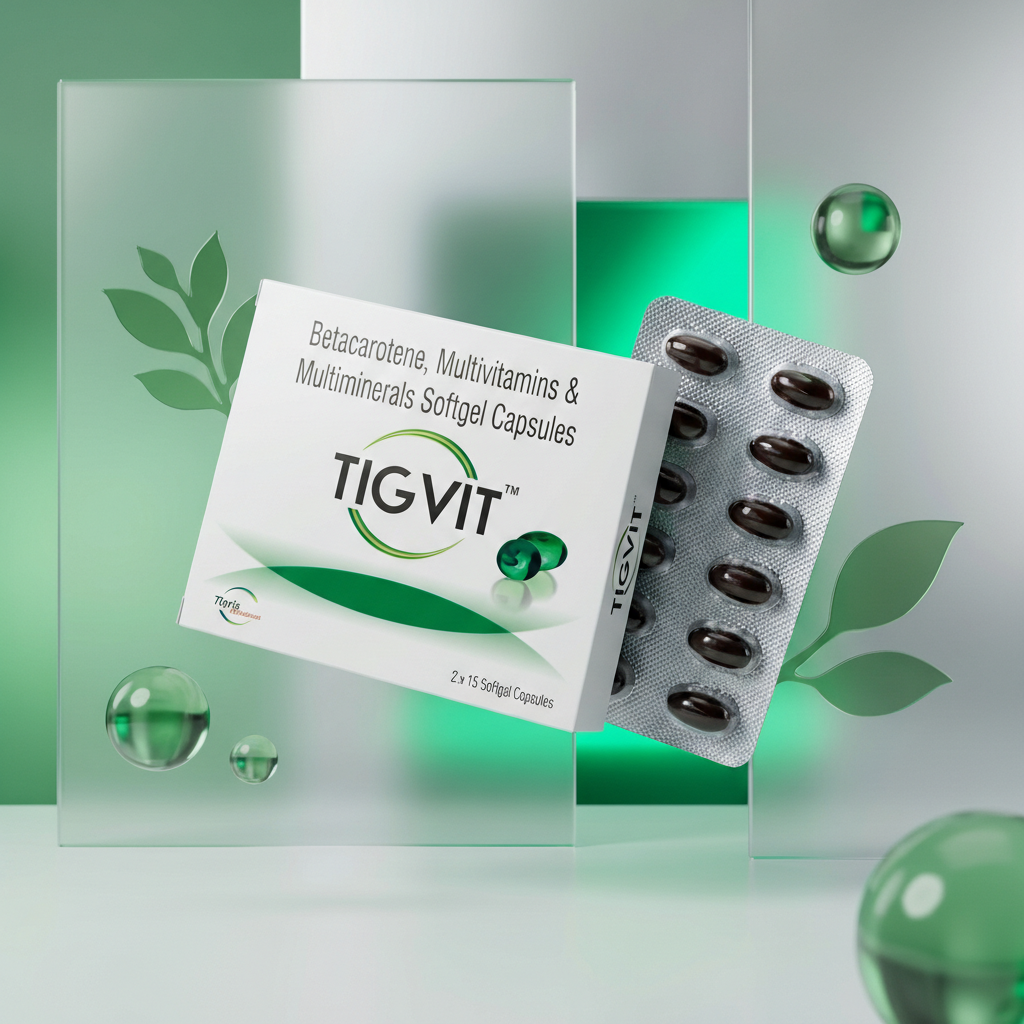 Tigvit Betacarotene Multivitamins & Multiminerals Softgel Capsules