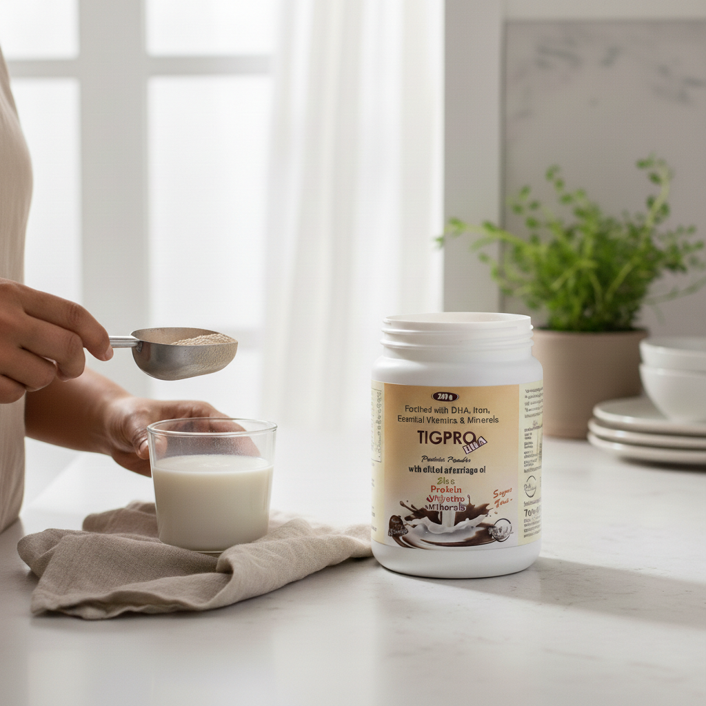 Tigpro DHA Protein Powder with Vitamins, Minerals & DHA